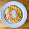 Tomato Parmesan Omelette Recipe
